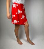 Krótka letnia spódnica z wiskozy - obrazek 2