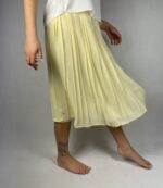 Spódnica midi plisowana